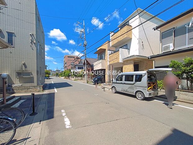 前面道路含む現地