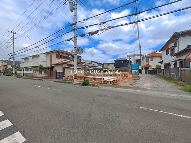 前面道路含む現地