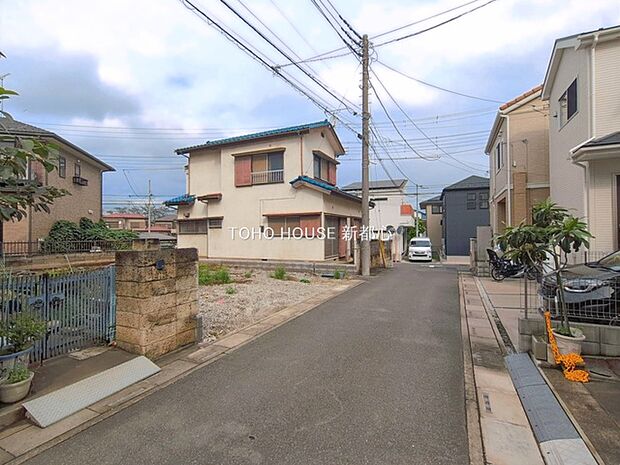 前面道路含む現地