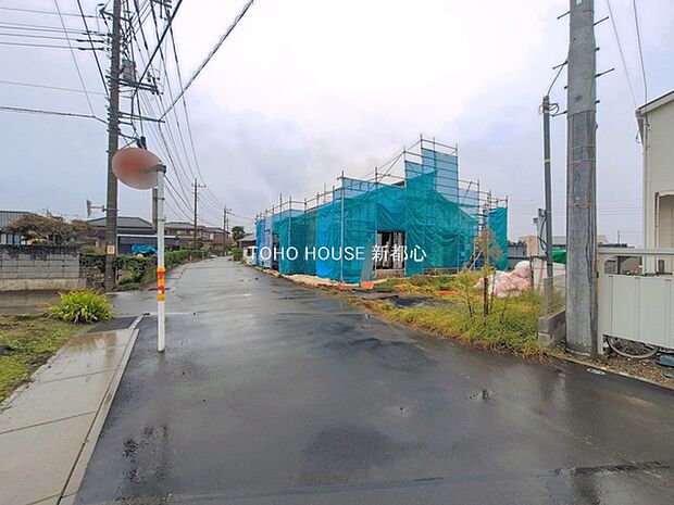 前面道路含む現地