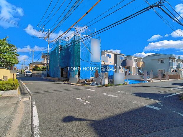 前面道路含む現地