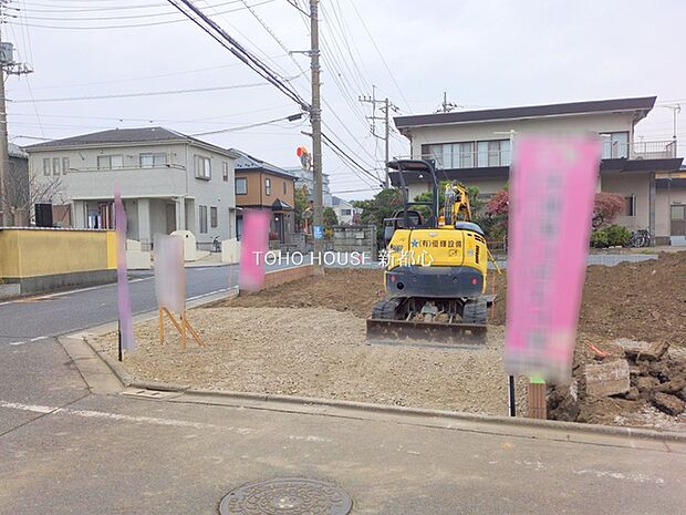 前面道路含む現地