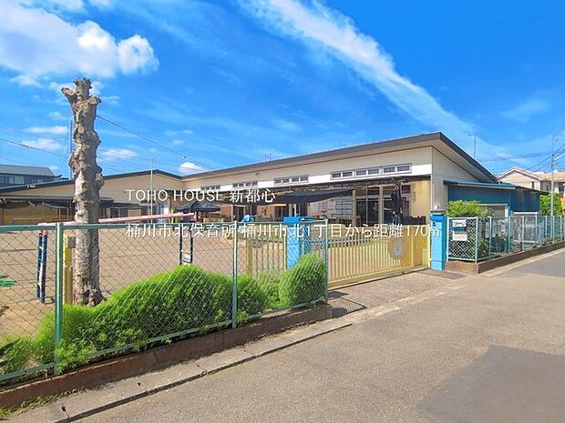 桶川市北保育所まで約170m