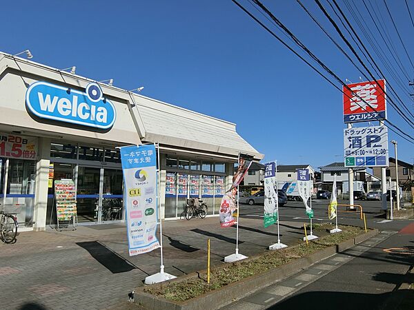 ウエルシア伊奈栄店まで約1380m