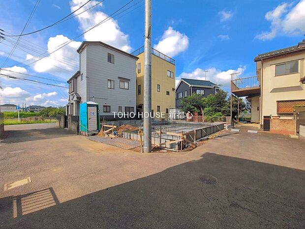 前面道路含む現地