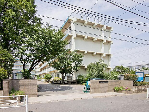 新曽北小学校まで約203m
