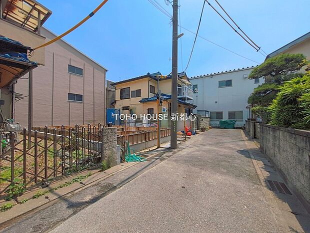 前面道路含む現地
