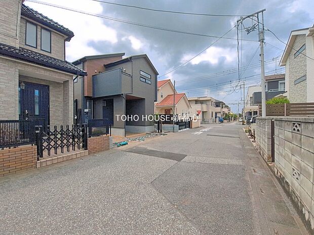 前面道路含む現地