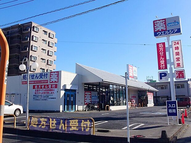 ウエルシア越谷登戸店まで約1000m