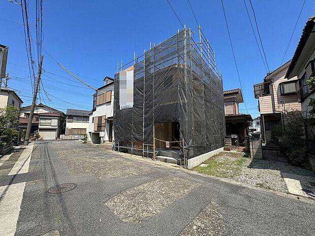 17帖のＬＤＫは一体感のある対面式キッチンを採用。(令和8年9月撮影)