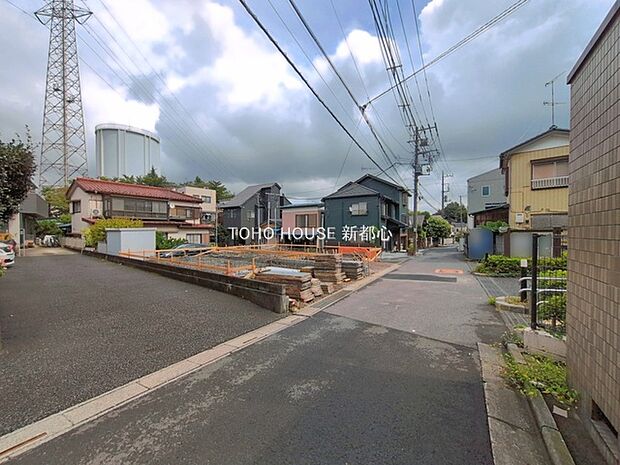 前面道路含む現地