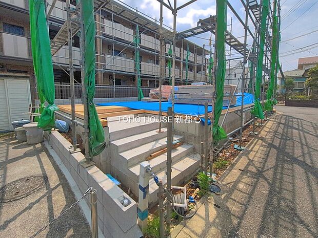 前面道路含む現地
