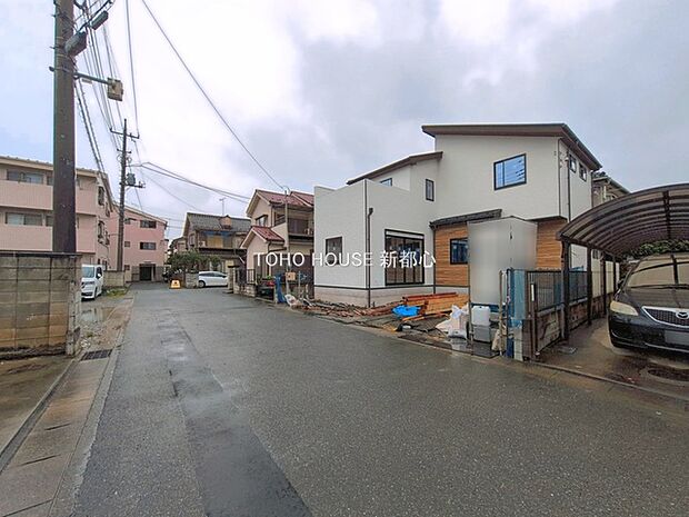 前面道路含む現地