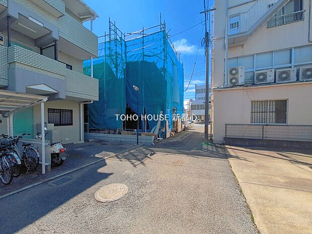前面道路含む現地