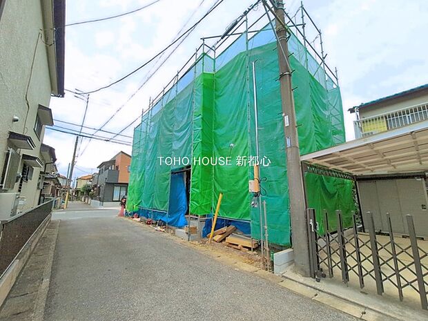 前面道路含む現地