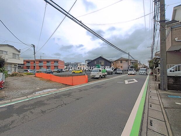 前面道路含む現地