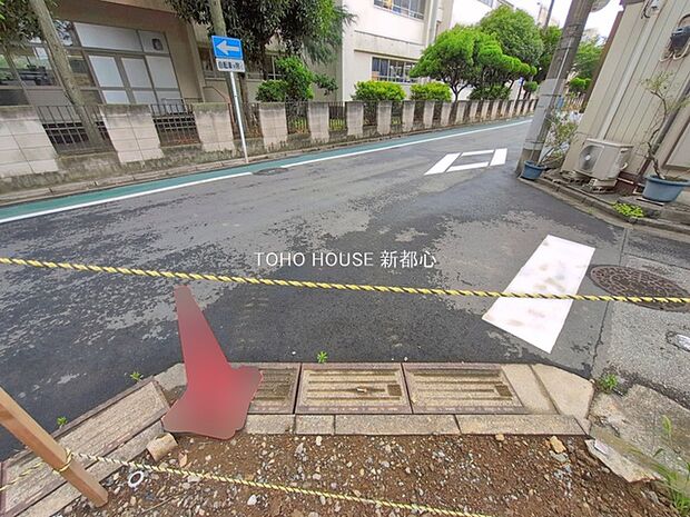 前面道路含む現地