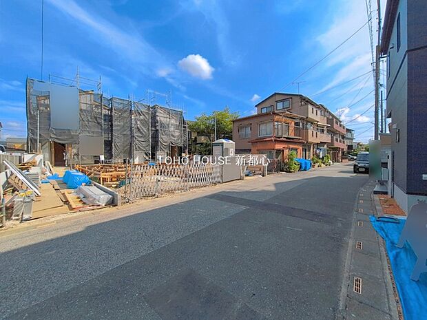 前面道路含む現地