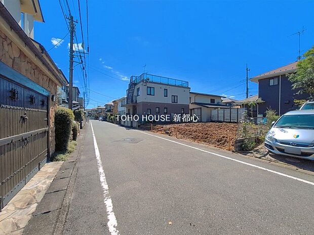 前面道路含む現地