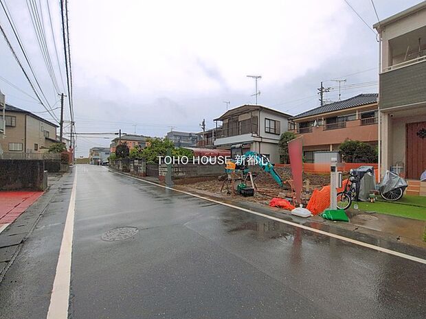 前面道路含む現地