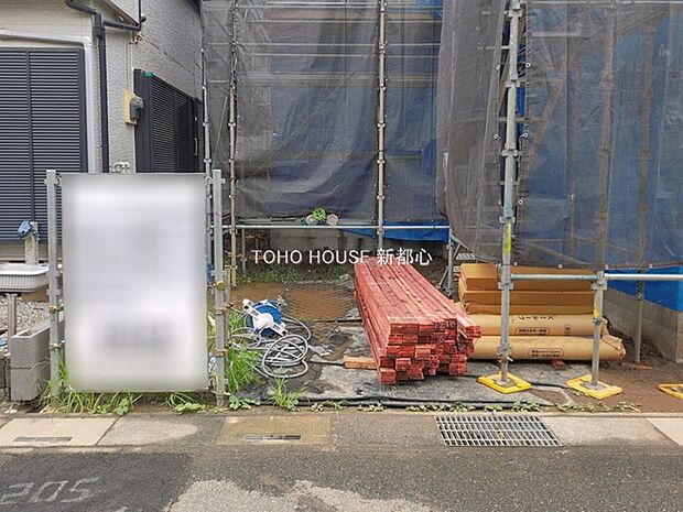 前面道路含む現地