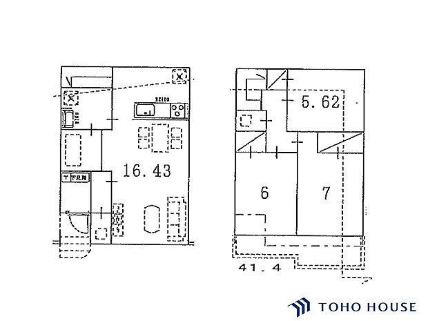 参考プラン間取り