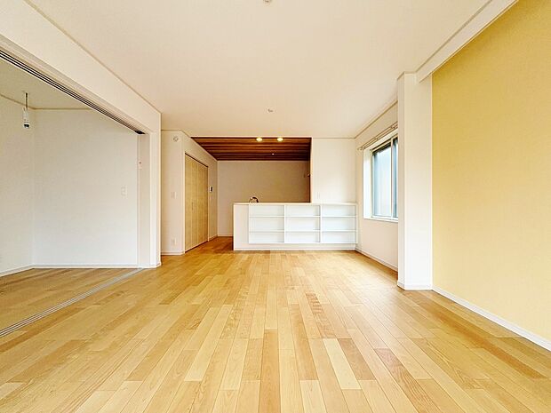 開放的なリビングでのびのびとした暮らしの実現へ。