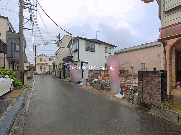 前面道路含む現地