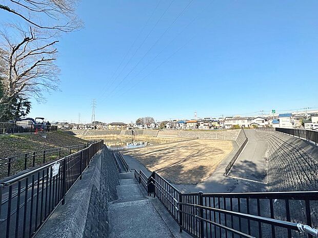 前野宿川公園まで約450m