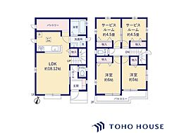 川口市安行藤八 606番 E号棟 全4棟