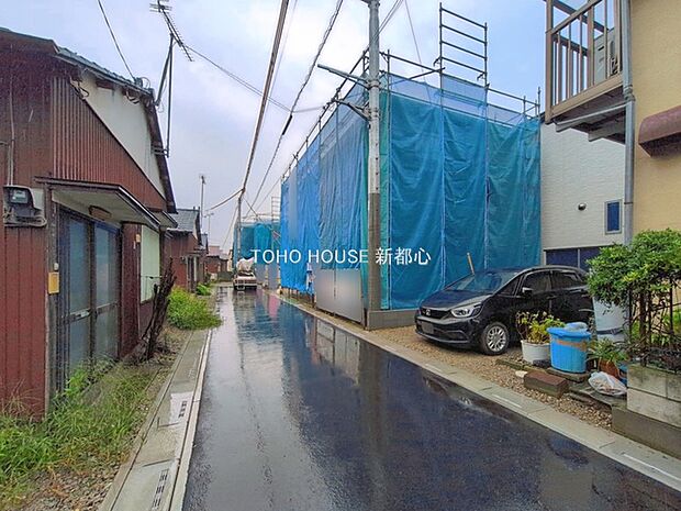前面道路含む現地
