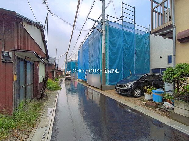 前面道路含む現地