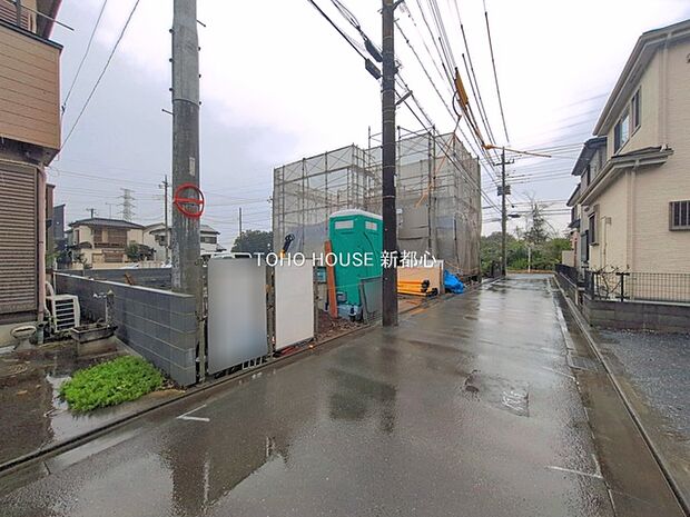 前面道路含む現地