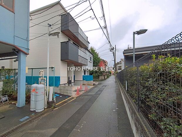 前面道路含む現地