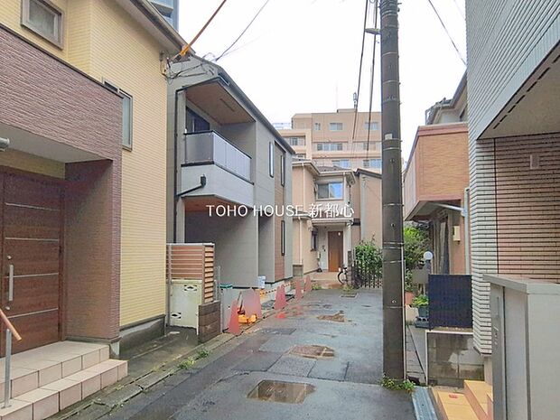 前面道路含む現地