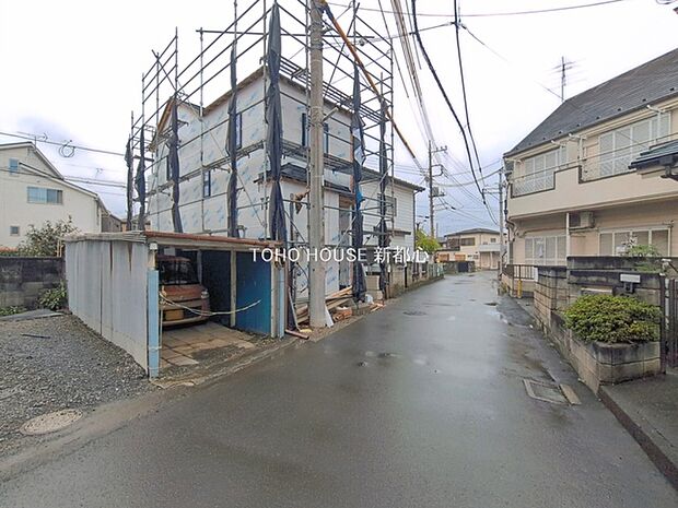 前面道路含む現地