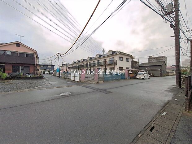 前面道路含む現地