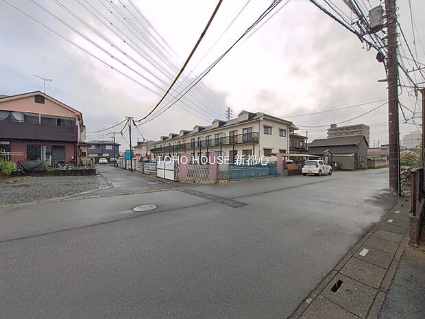 前面道路含む現地