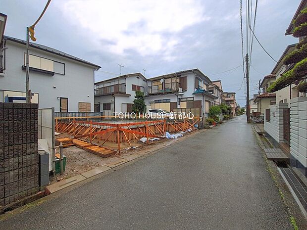 前面道路含む現地