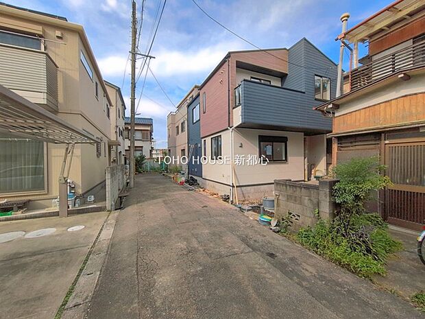 前面道路含む現地
