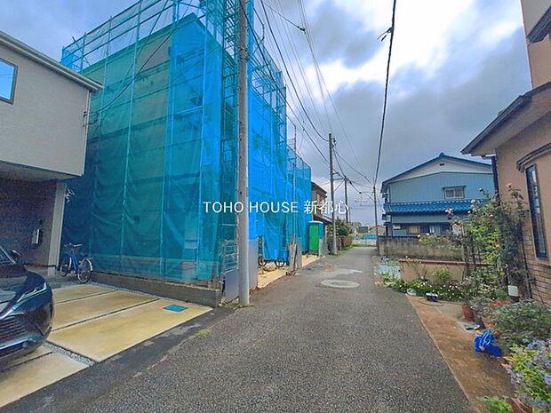 前面道路含む現地