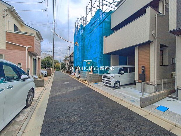 前面道路含む現地