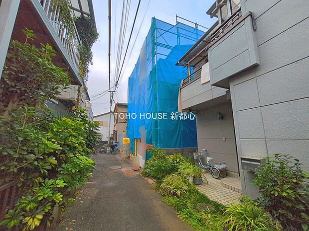 前面道路含む現地