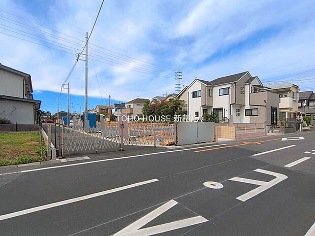 前面道路含む現地