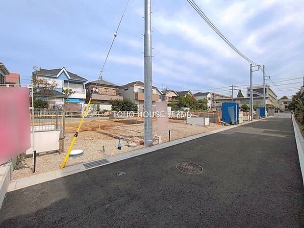 前面道路含む現地