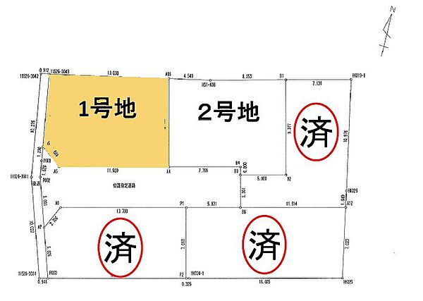 区画図