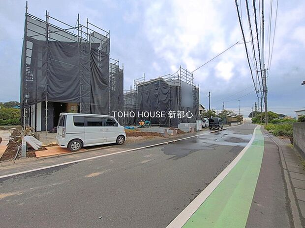 前面道路含む現地