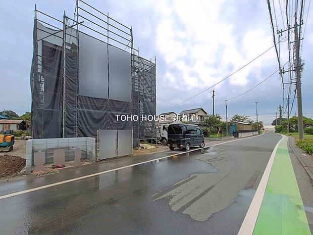 前面道路含む現地