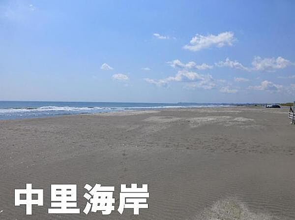 中里海岸まで1510m