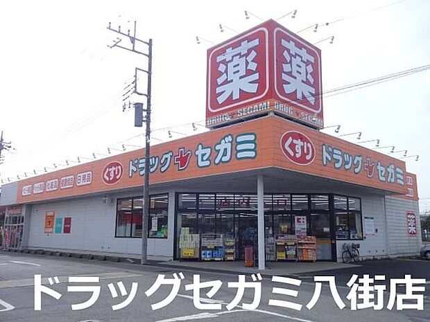 ドラッグセガミ八街店まで1449m